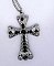 Embelished Rhinestone Cross necklace with chain