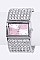 Stylish Pave Crystals Bangle Watch LA 05-BG433L32