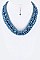 Layer Beads Necklace Set LACNE7442