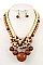 CHUNKY BEADS NECKLACE SET
