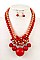 CHUNKY BEADS NECKLACE SET