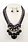 CHUNKY BEADS NECKLACE SET