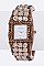 Crystal Covered Fashion Bangle Watch LA1370