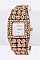 Fashionable Mix Crystals Bangle Watch LA 05-1370