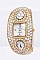 Stylish Mix Crystals Bangle Watch LA 05-457