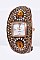Stylish Mix Crystals Bangle Watch LA 05-457