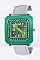 Fashionable Crystal Fashion Bangle Watch LA 05-BG433L90