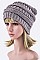 Classy Mix Knit Beanie LA-HA300007DD