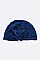 PACK OF 12 METALLIC LUREX FLOWER TURBAN HAT SET