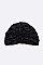PACK OF 12 LAME FLOWER TURBAN SET
