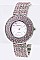 Stylish Pave Crystals Bracelet Watch LA-OB1219L1