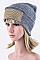 Trendy Crystals Sheet Beanie Hat LA-HA400066