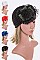 Pack of 12 Trendy Organza Flower Turban Set
