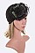 Pack of 12 Trendy Organza Flower Turban Set