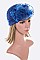 Pack of 12 Trendy Organza Flower Turban Set