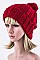 Classy Pom Pom Knit Beanie LA-HA300103