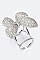 Cubic Zirconia Kinetic Butterfly Ring