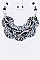 OVERLAPPING ENAMEL COLLAR NECKLACE