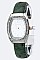Fashionable Crystal Bezel Open Bangle Watch LA-2564