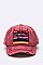 PARADISE Embroidered Patch Cotton Cap LA-T13PAR01