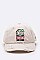 Fab Embroidered 'Hike More Worry Less' Distressed Cotton Cap LA-T13HIK01
