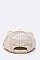 Fab Embroidered 'Hike More Worry Less' Distressed Cotton Cap LA-T13HIK01
