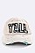 Y'all Embroidered Distressed Cotton Cap LA-T13YAL03