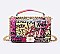 Iconic Graffiti Quilted Shoulder Bag