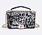 Iconic Graffiti Quilted Shoulder Bag