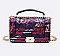 Iconic Graffiti Quilted Shoulder Bag