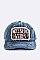 WEEKEND VIBES Embroidery Cotton Cap LA-T13WKN02