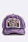 WEEKEND VIBES Embroidery Cotton Cap LA-T13WKN02