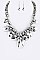 Crystal Iconic Floral Necklace Set LAGNE2055