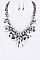 Crystal Iconic Floral Necklace Set LAGNE2055