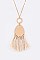 STYLISH TASSEL PENDANT NECKLACE