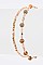 Petite Mix  Beads Drawstring Bracelet