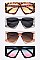Pack of 12 Square Shield Inspired Sunglasses Set