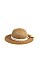 ROUND TOP LACE TRIM HAT