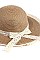 ROUND TOP LACE TRIM HAT