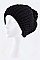 Pack of (12 Pieces) Assorted Solid Color PomPom Knit Fashion Beanie LA-SHT-H5368DD
