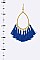 TEARDROP TASSEL EARRINGS