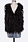 Glam Faux Shearling Shaggy Vest