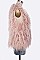 Glam Faux Shearling Shaggy Vest