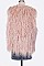 Glam Faux Shearling Shaggy Vest