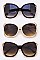 Pack of 12 Oversize Crystal Temple Iconic Sunglasses Set
