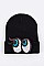 Stylish Sequined EYES Beanie LA-EMH8501