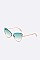 Pack of 12 Iconic light Tint Color Cat Eye Sunglasses Set