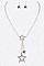 Stylish Charm Mix Star Necklace Set