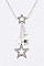 Stylish Charm Mix Star Necklace Set