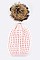 Chic Style Racoon Fur Pom Pom Beanie LA-EMH8575